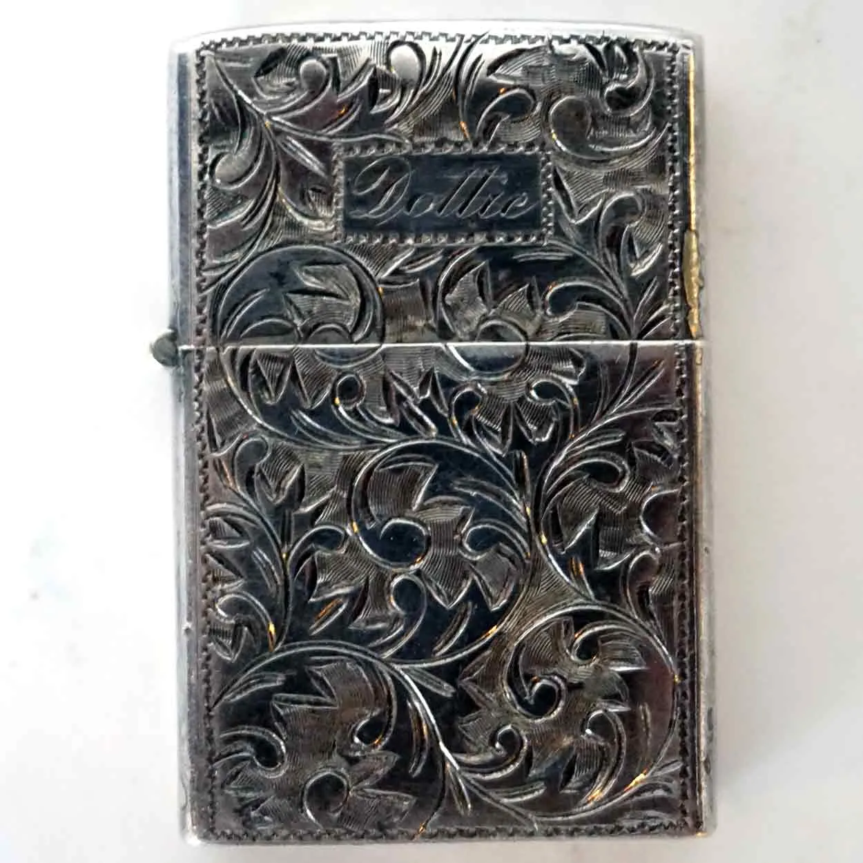 Set Four Vintage Japanese 950 Silver Compacts, Lighter and Cigarette Case