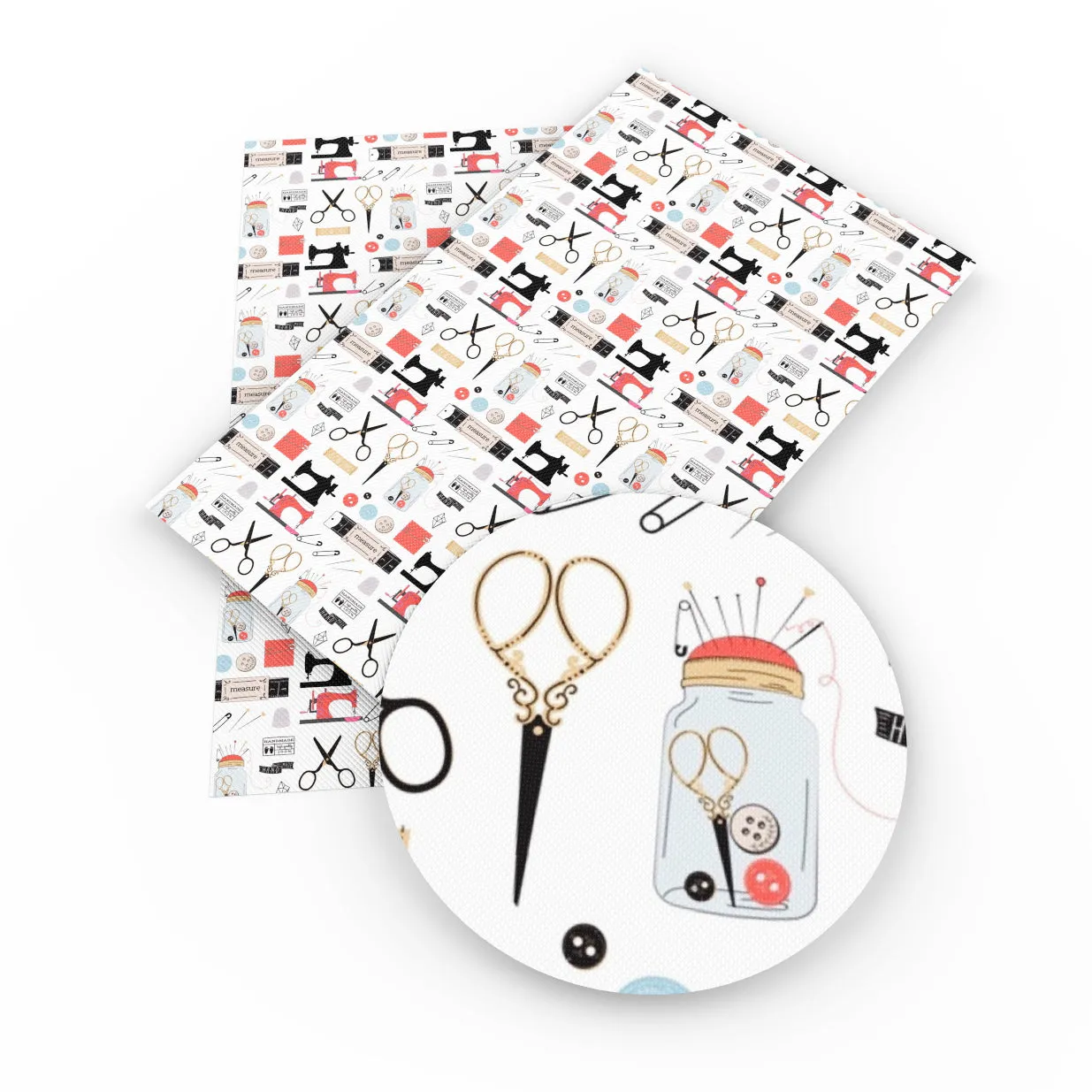 Sewing Themes Printed Fabrics