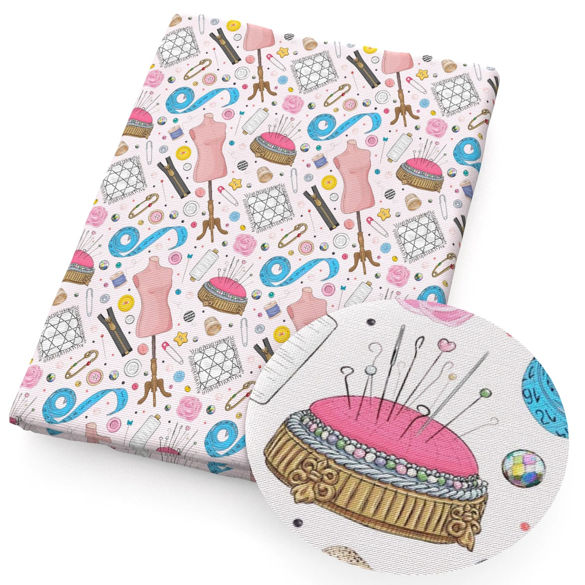 Sewing Themes Printed Fabrics