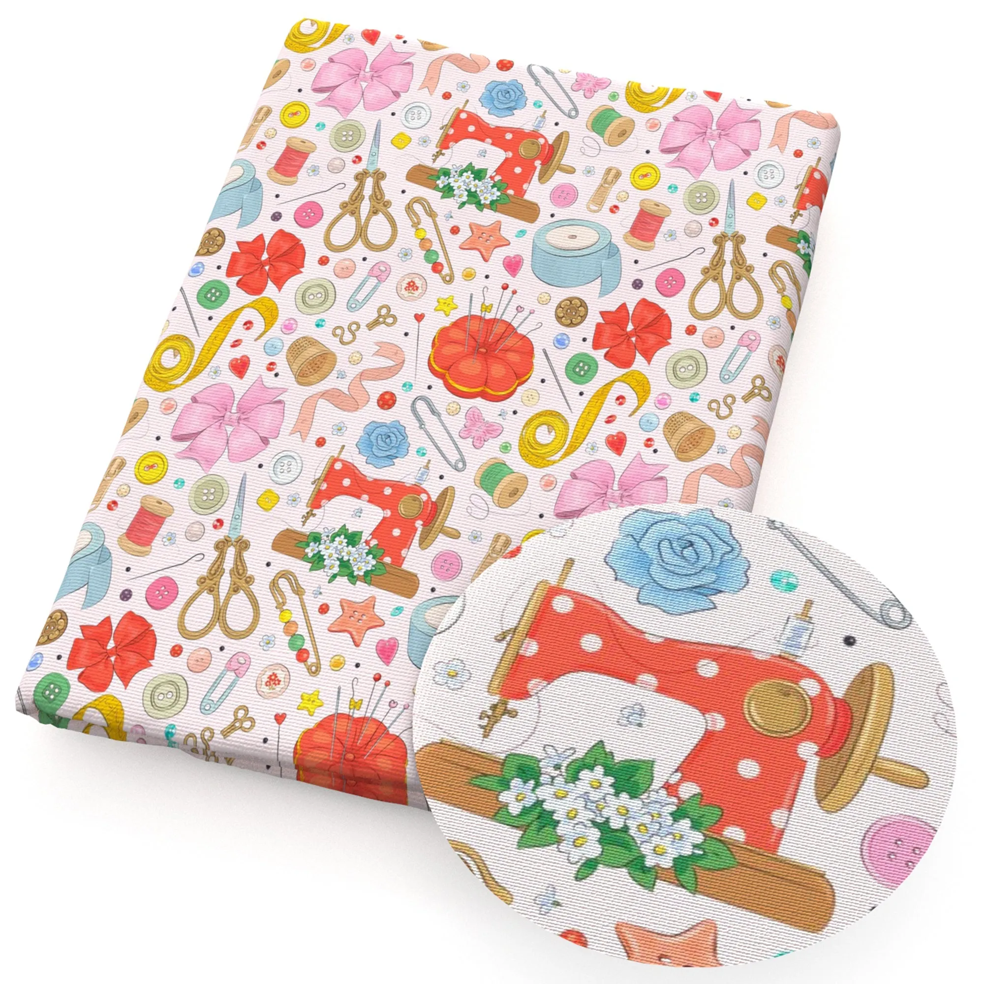 Sewing Themes Printed Fabrics