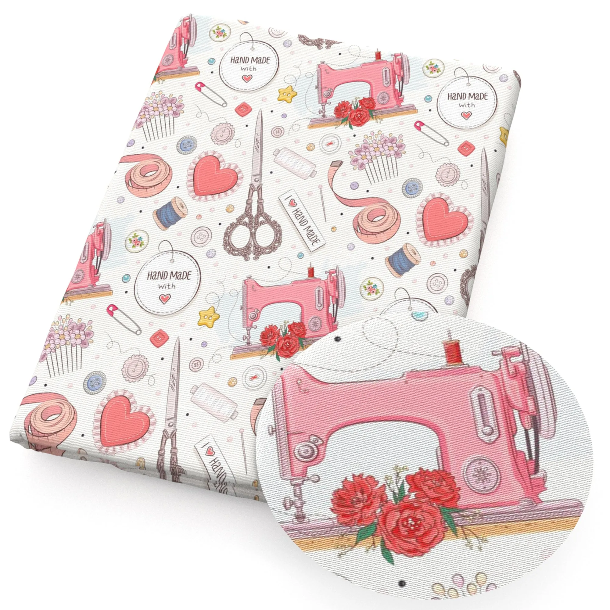 Sewing Themes Printed Fabrics