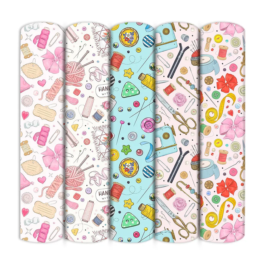 Sewing Themes Printed Fabrics