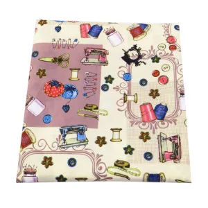 Sewing Themes Printed Fabrics