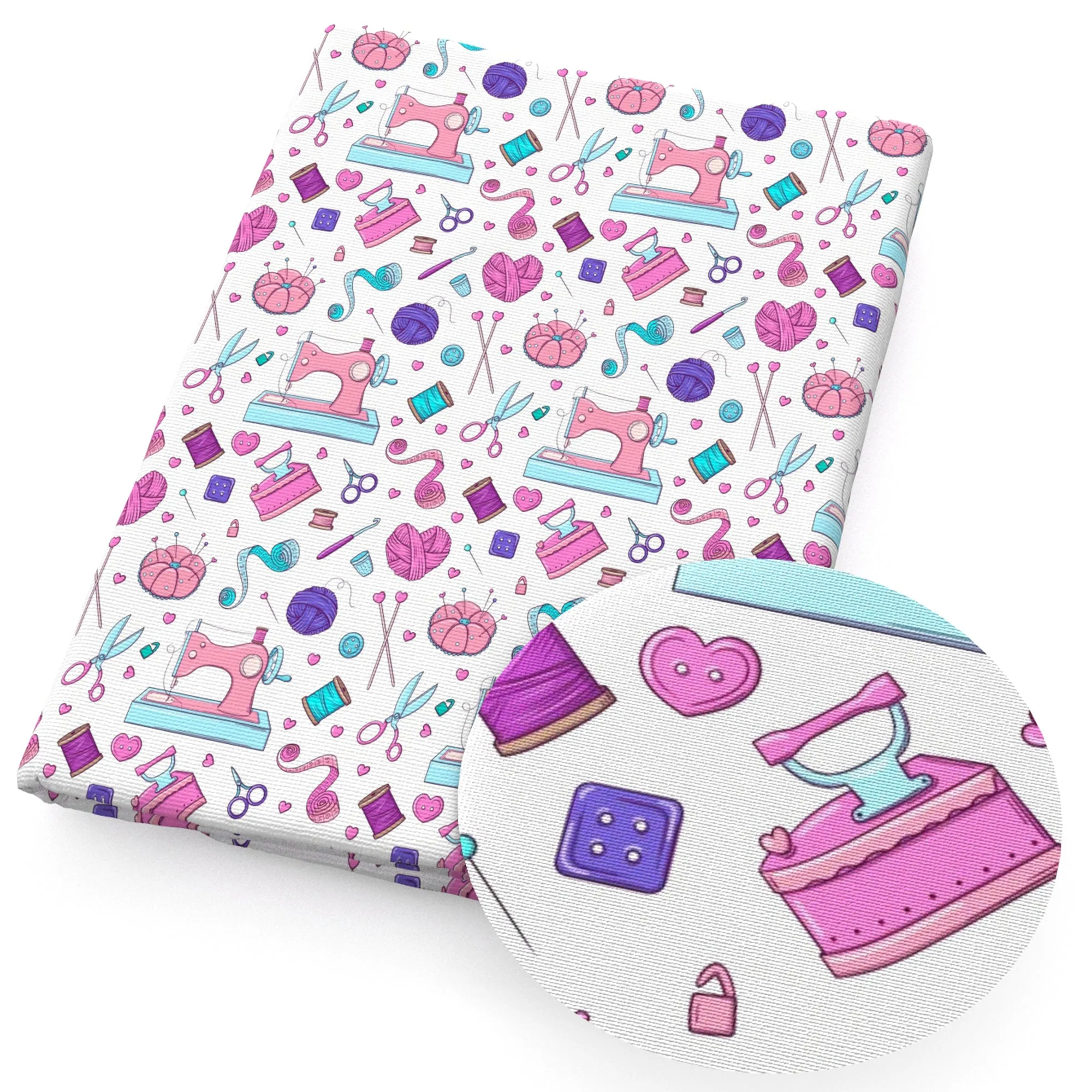 Sewing Themes Printed Fabrics