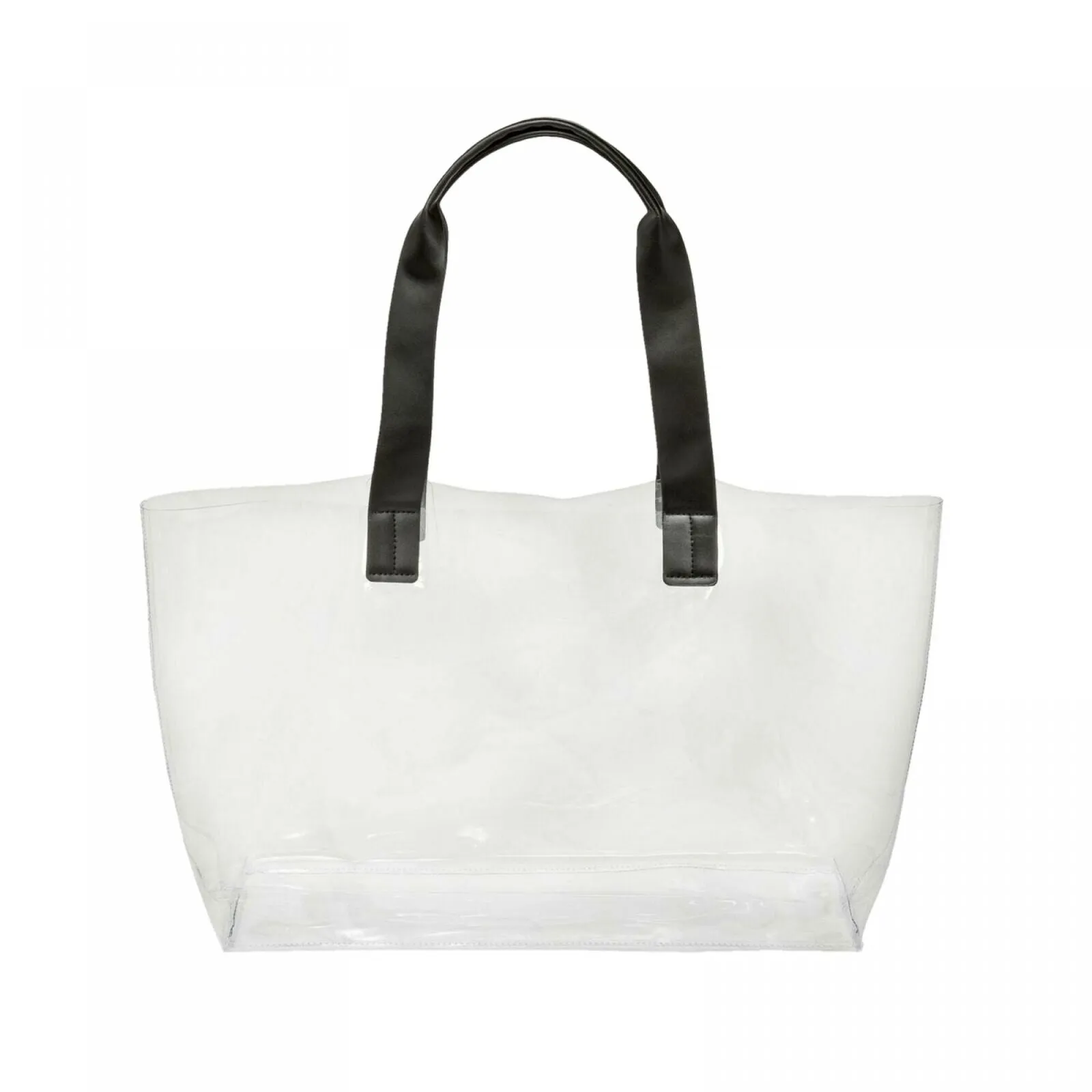 Shade & Shore Women's Translucent Clear Tote Handbag