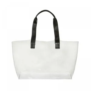Shade & Shore Women's Translucent Clear Tote Handbag