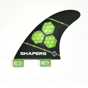 SHAPERS AM QUAD REARS DUAL TAB GREEN