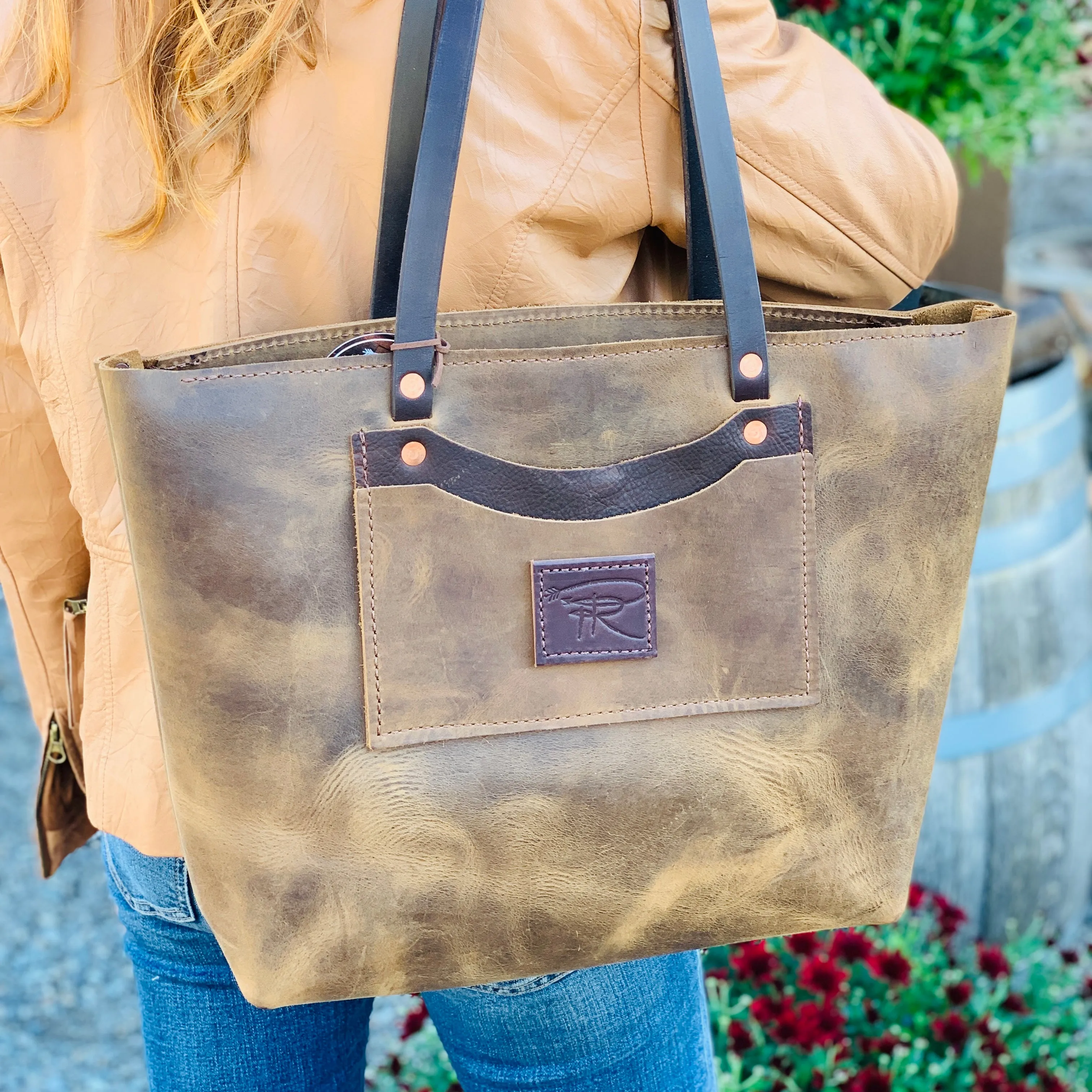 Sheridan Dusty Brown Tote