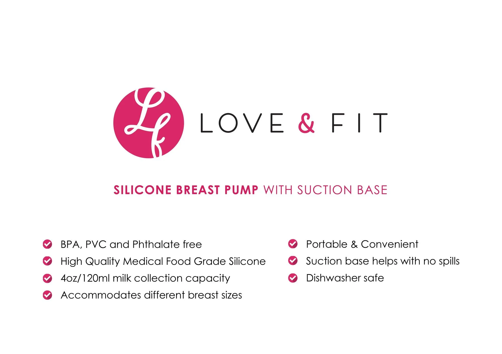 Silicone Breast Pump