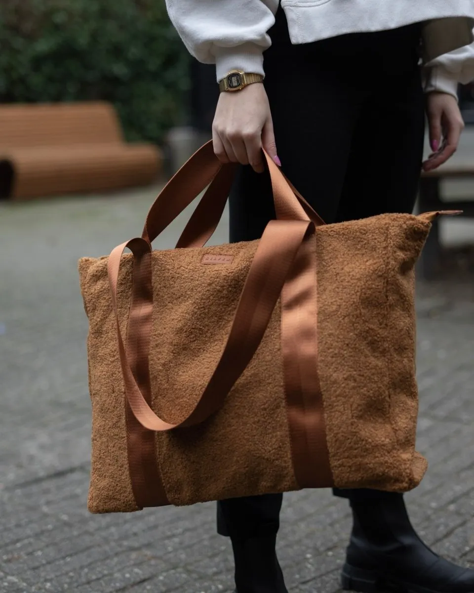 Sille Tote Bag - Brown