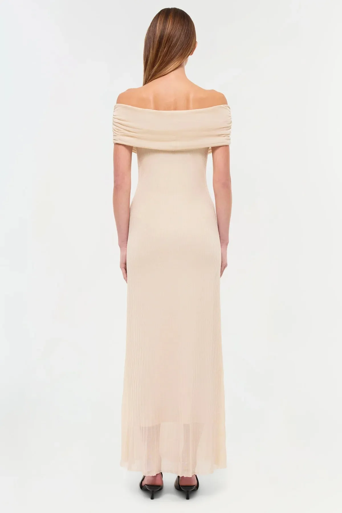 SIMKHAI - Laurelle Knit Maxi Dress - Sand