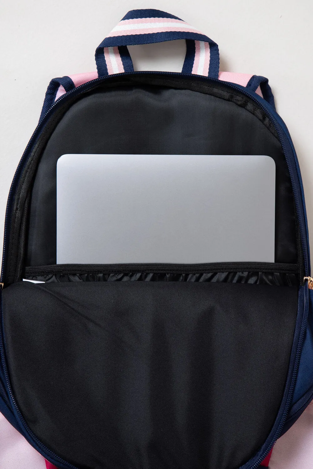 Simply Southern Backpack in Punch Color Block | 0224-BAG-SCHL-BKPK-PUNCH