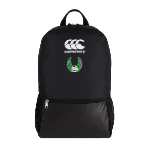 Sirens Canterbury Medium Black Rugby Backpack