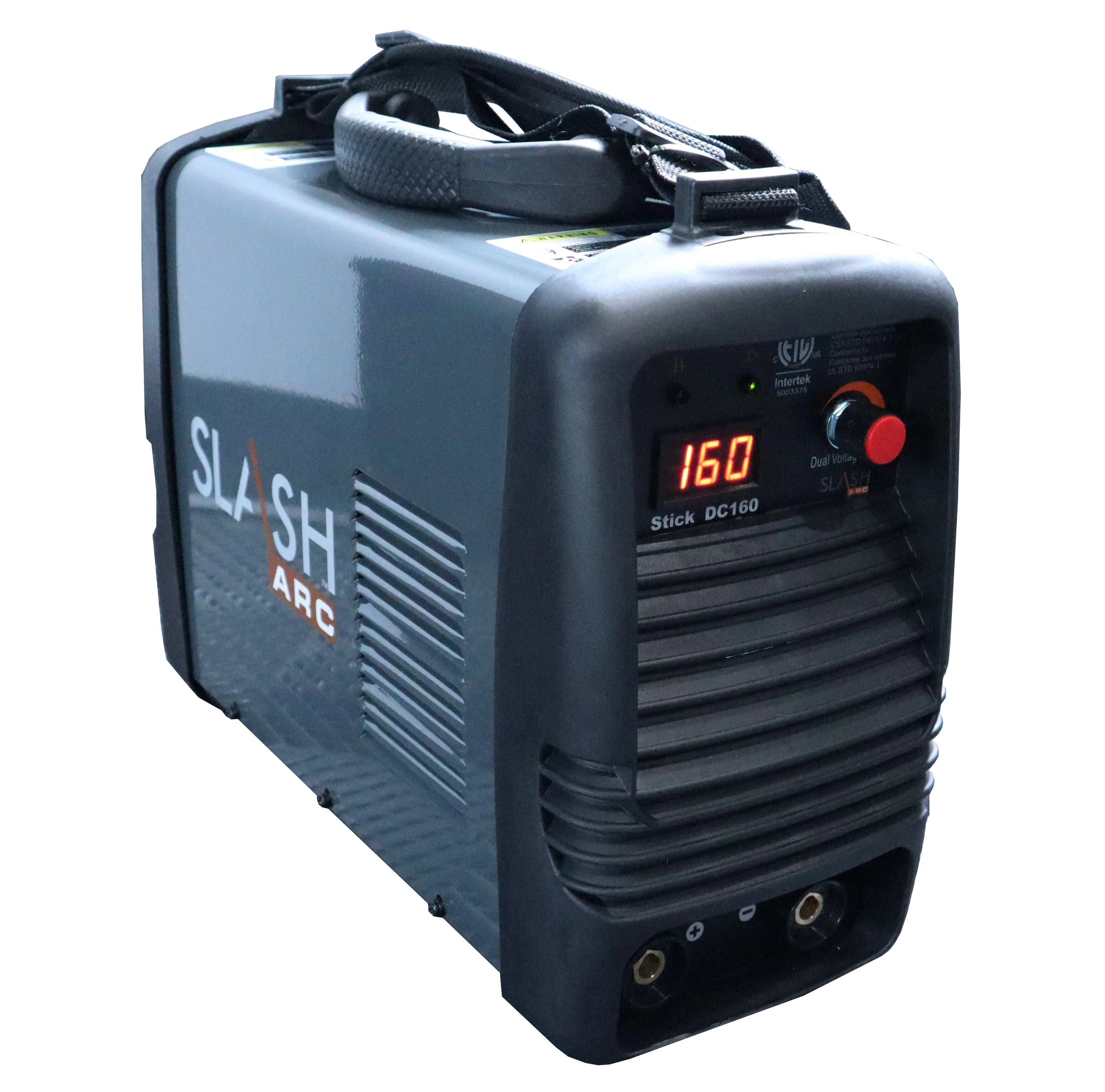 SlashArc DC 160 Dual voltage input Stick Welder package 115/230v 1 year warranty