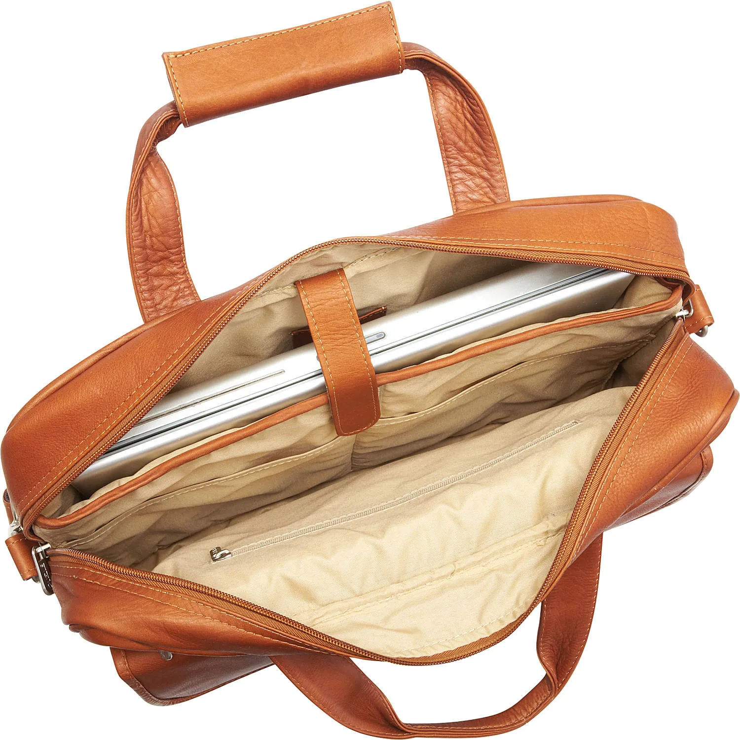SLIM TOP-ZIP BRIEFCASE