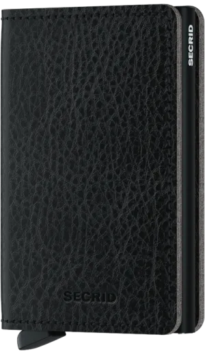 Slim Wallet | Veg Black