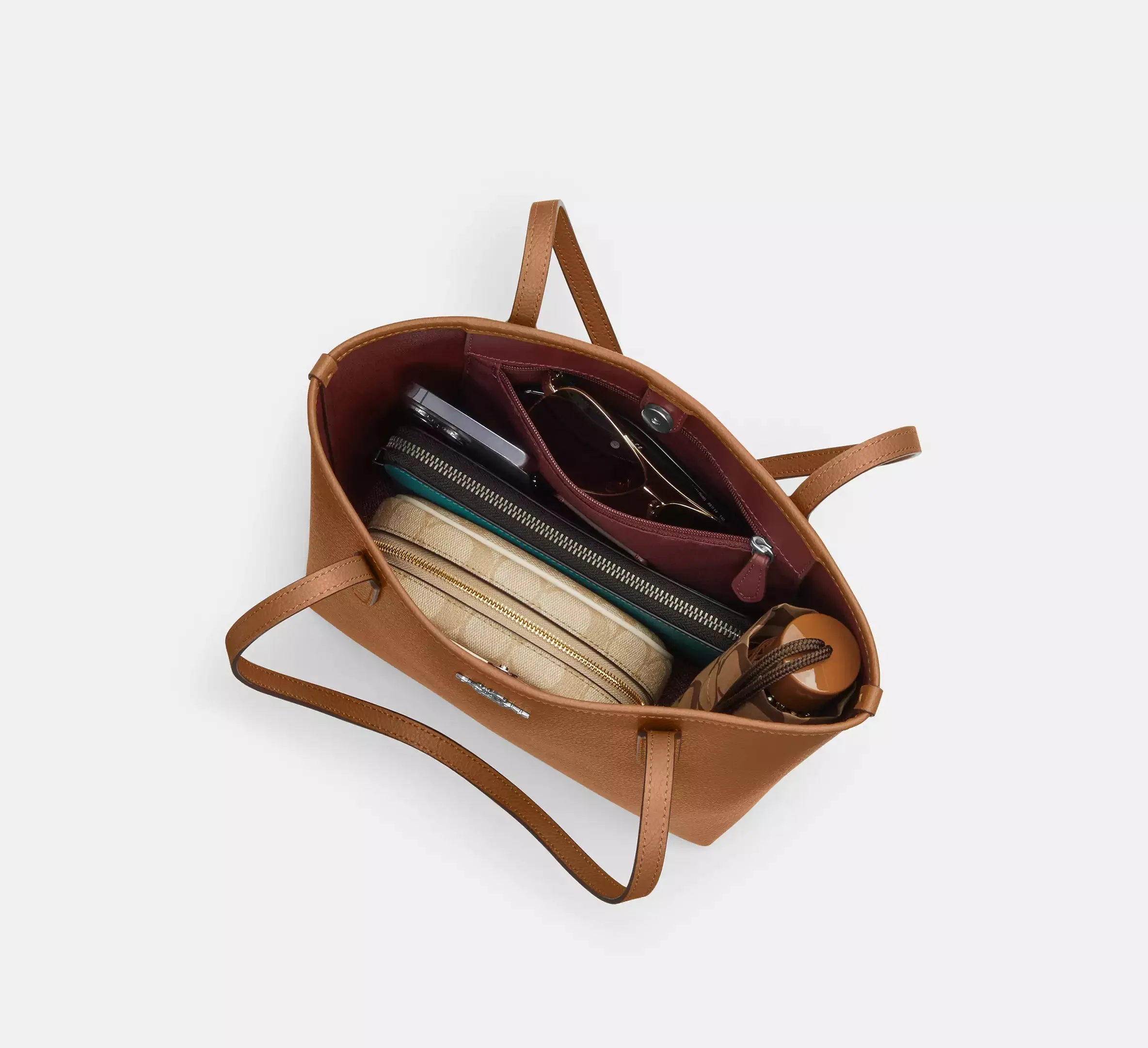 Small City Tote With Snail Print