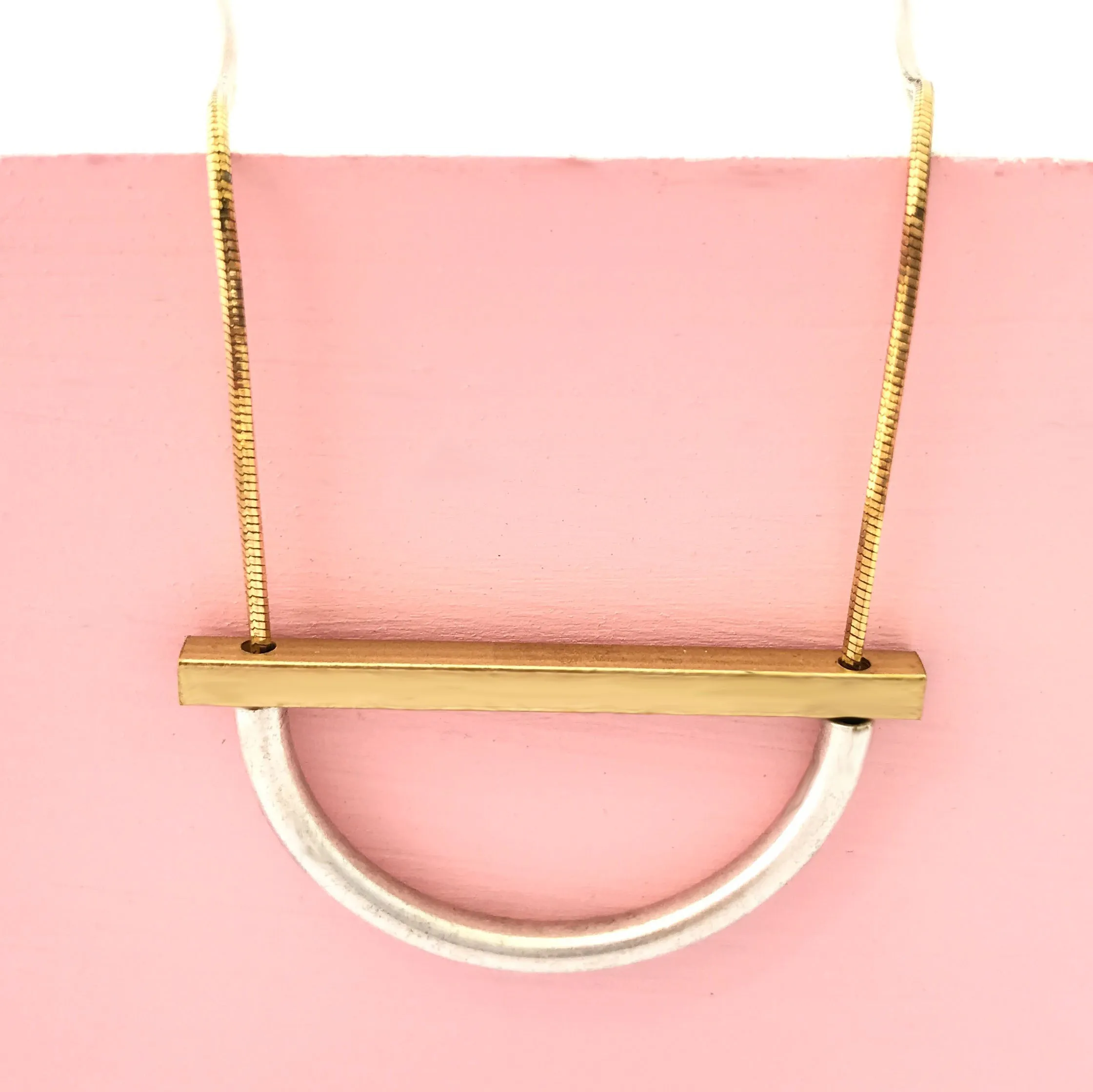 Smile Slider Necklace