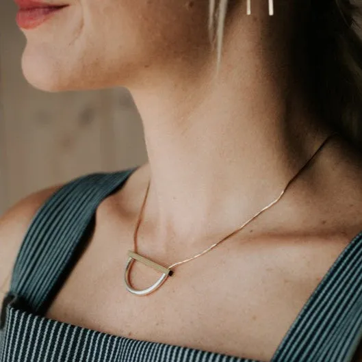 Smile Slider Necklace