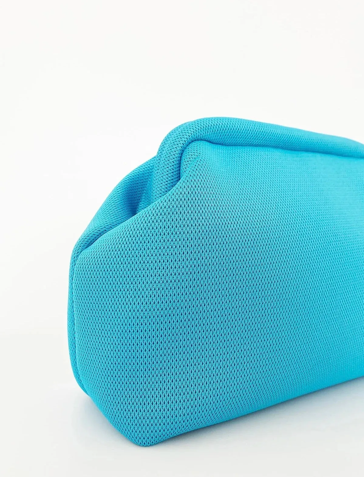 Soft Blue Clutch Bag