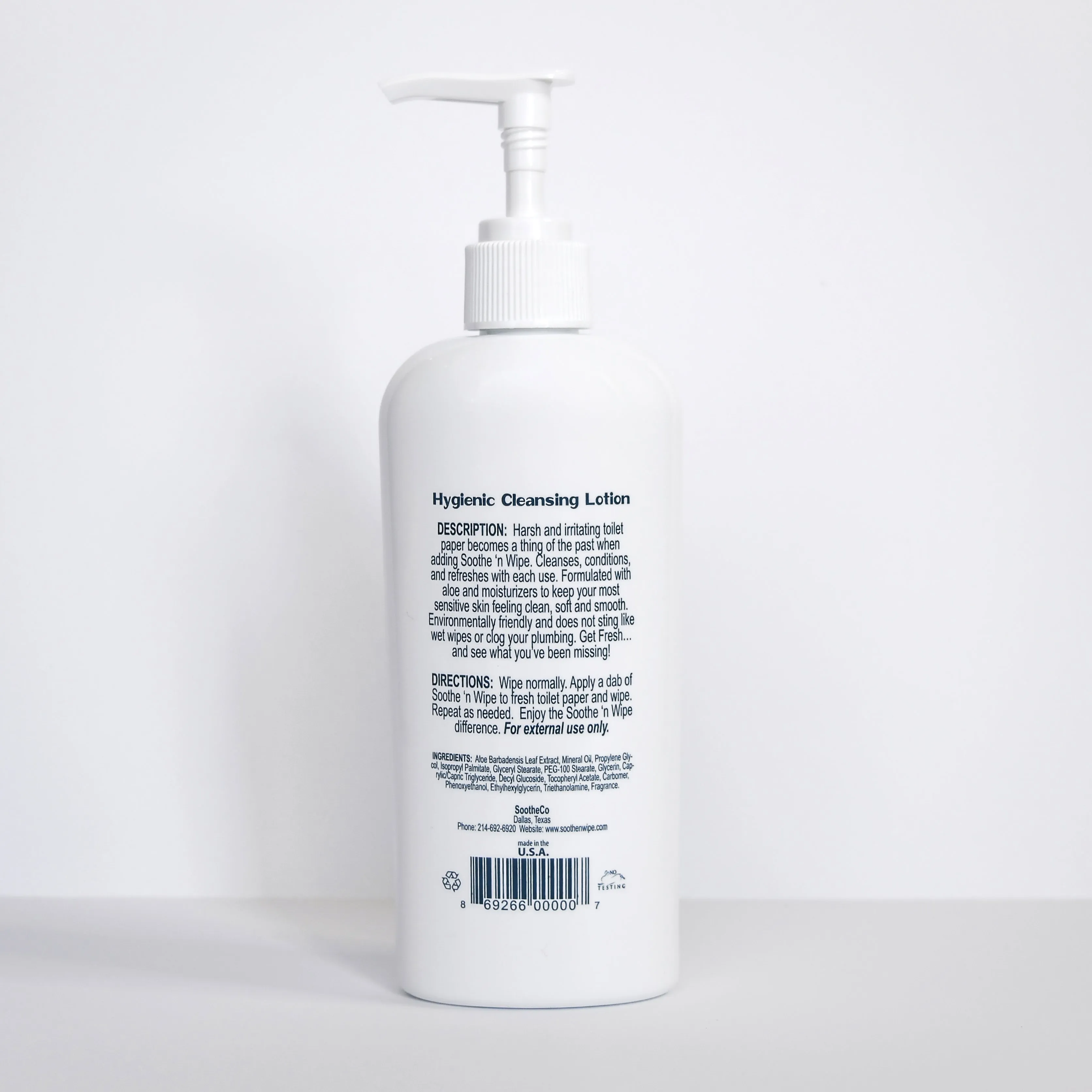 Soothe 'n Wipe Lotion Combo