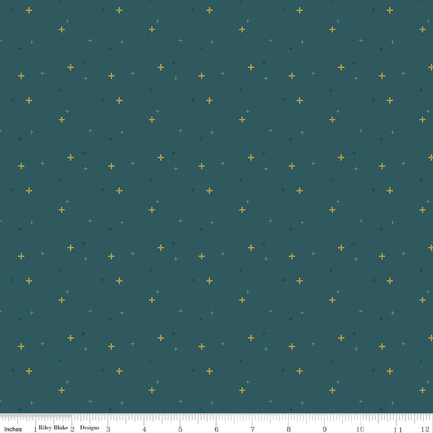 Sparkler in Mediterranean - fat quarter