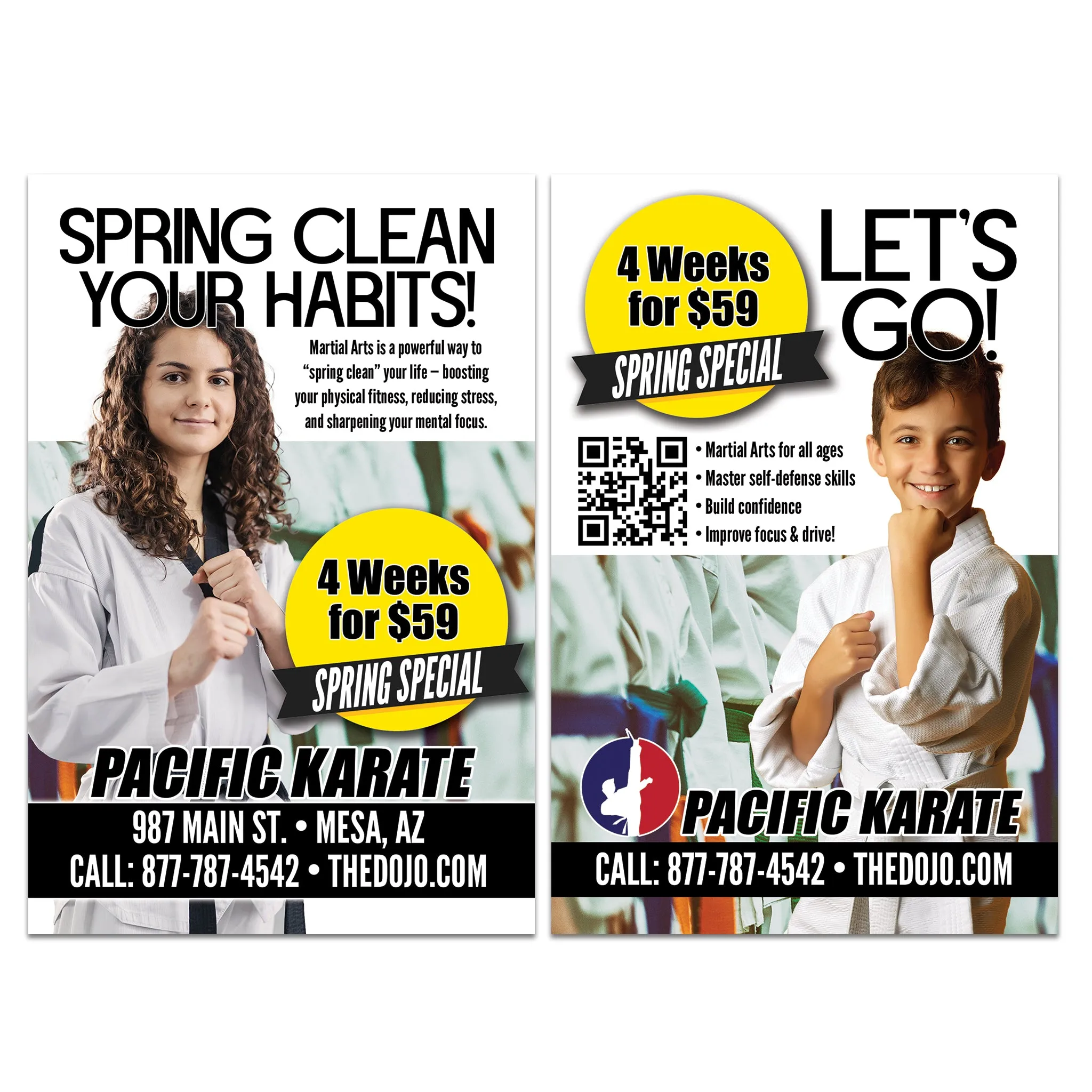 Spring Clean Your Life AD Card