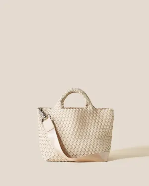 St. Barths Small Tote in Ecru