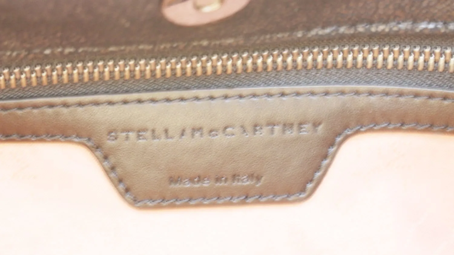 STELLA MCCARTNEY Shaggy Deer Falabella East West Tote Bag