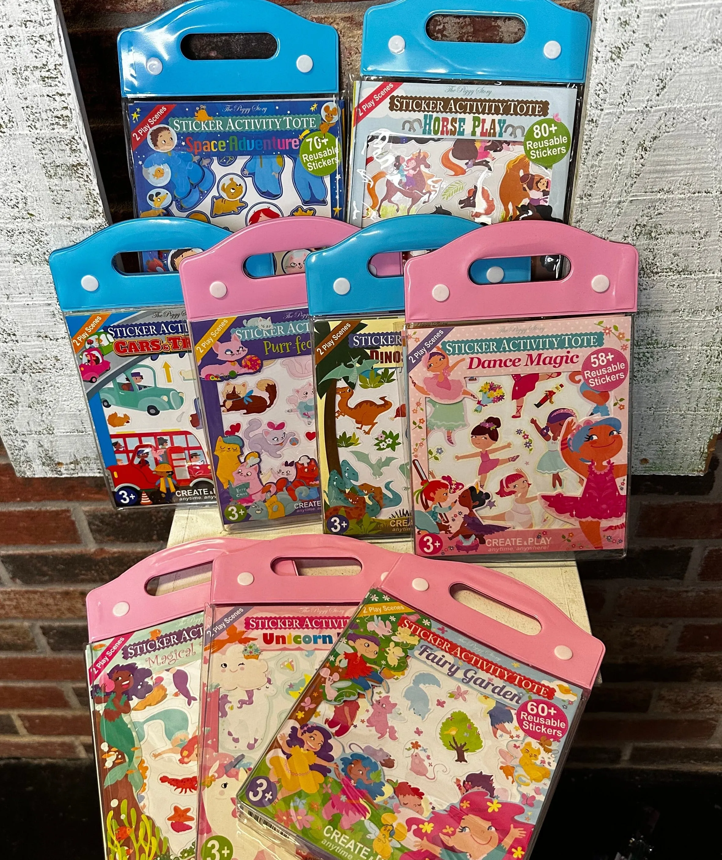 Sticker Activity Adventure Tote
