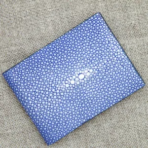 Stingray leather bifold wallet