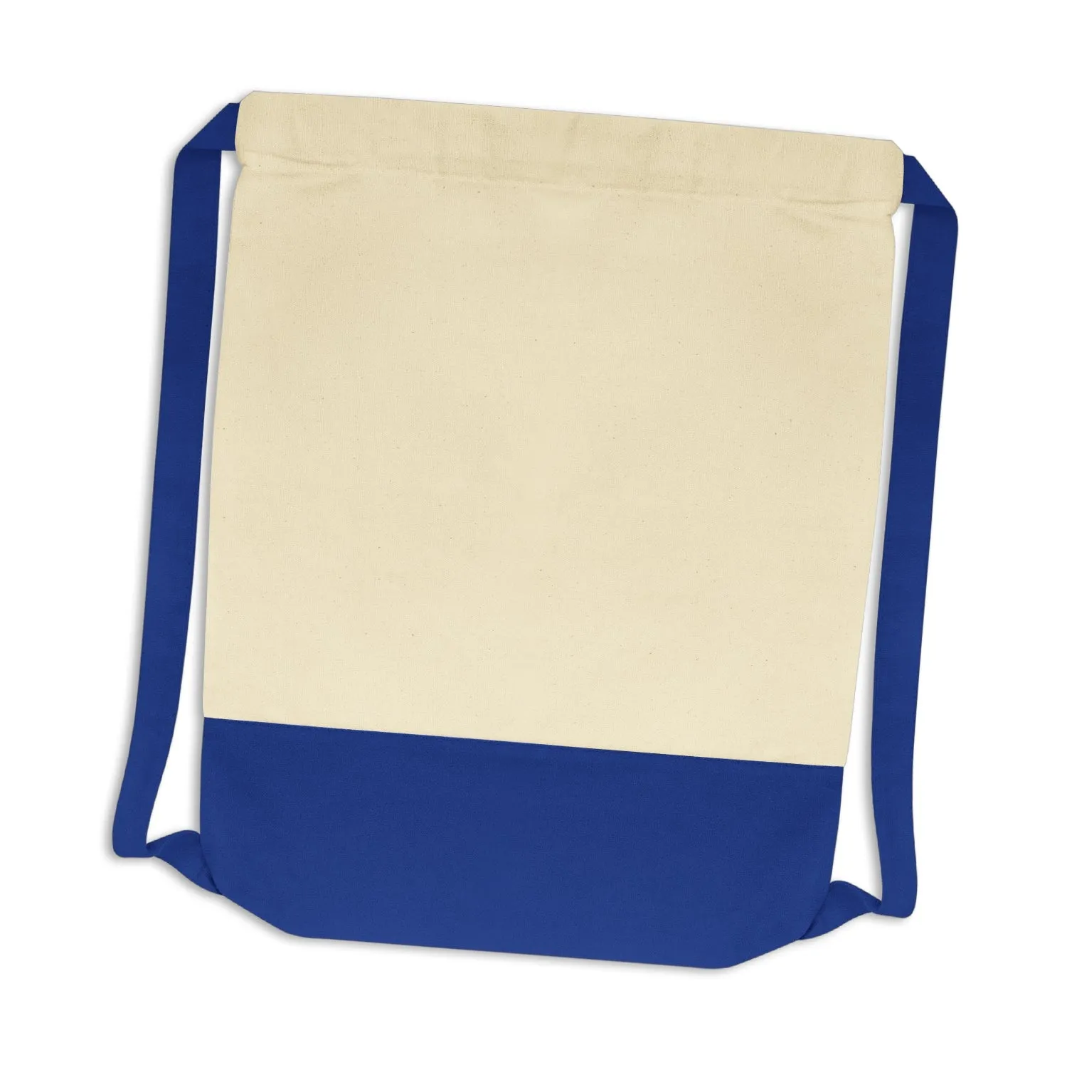 Stock Two Tone Cotton Backpack(SCB-29T)