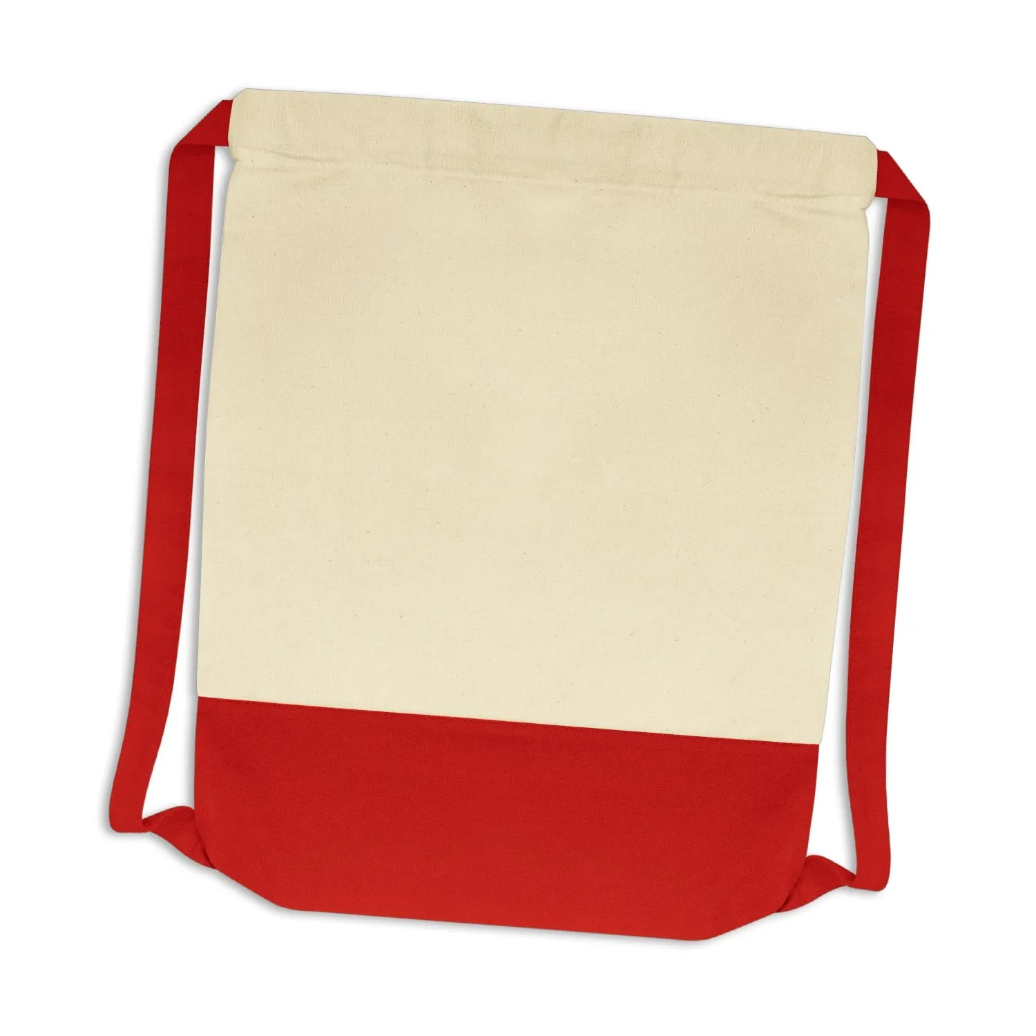 Stock Two Tone Cotton Backpack(SCB-29T)
