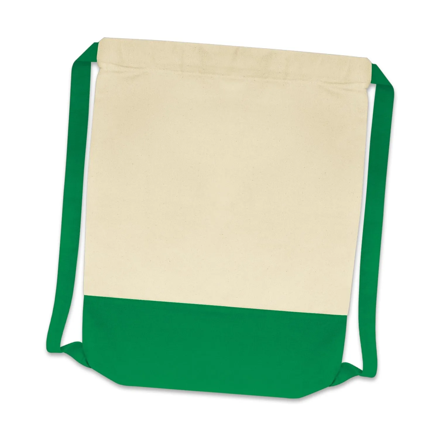 Stock Two Tone Cotton Backpack(SCB-29T)
