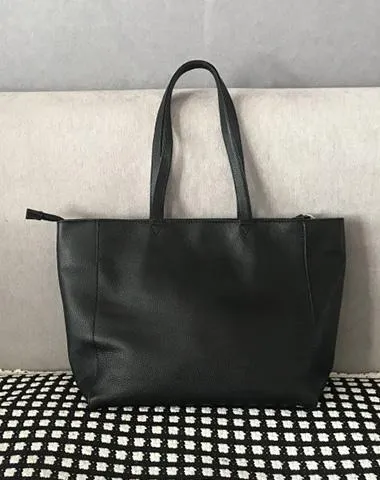 Stylish Womens Silver Leather Tote Bag Shoulder Tote Bag Silver Tote Purse For Women