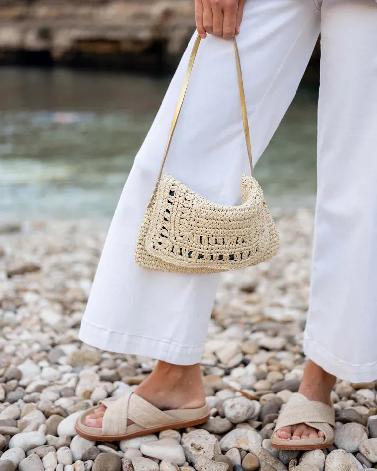 Sun Chaser Straw Pochette