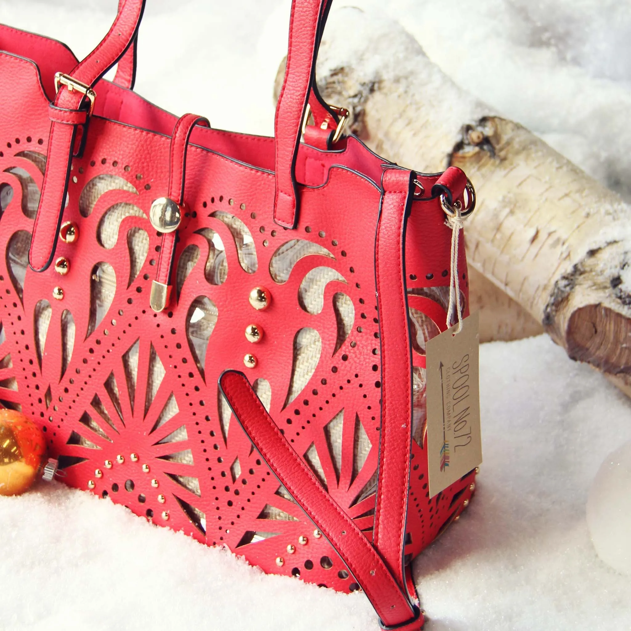 Sun Valley Tote in Red