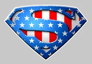 SUPERMAN LOGO USA SA061