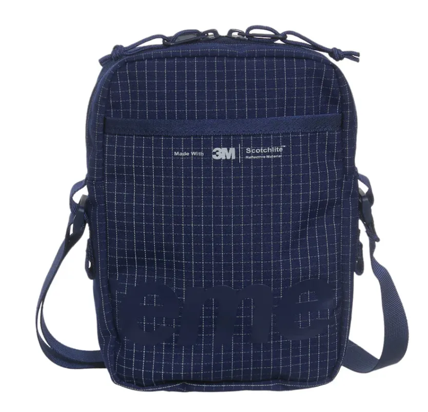 Supreme Shoulder Bag Navy (SS24)
