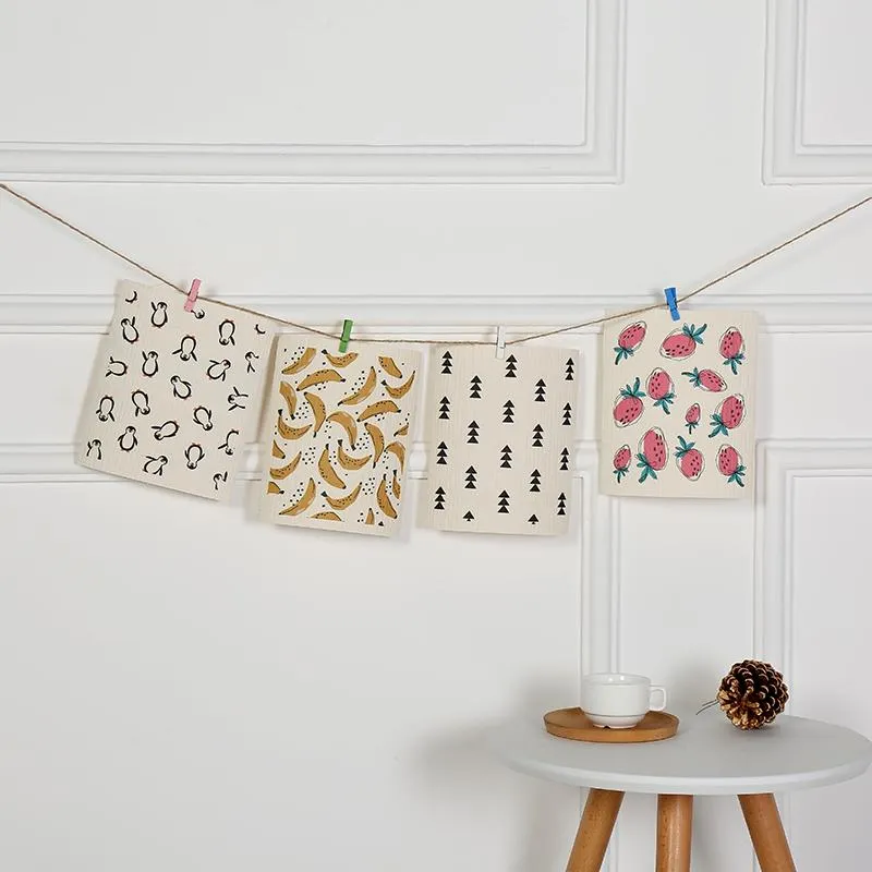 Swedish Dishcloth – Multi-Pack Cellulose Sponge Cloths