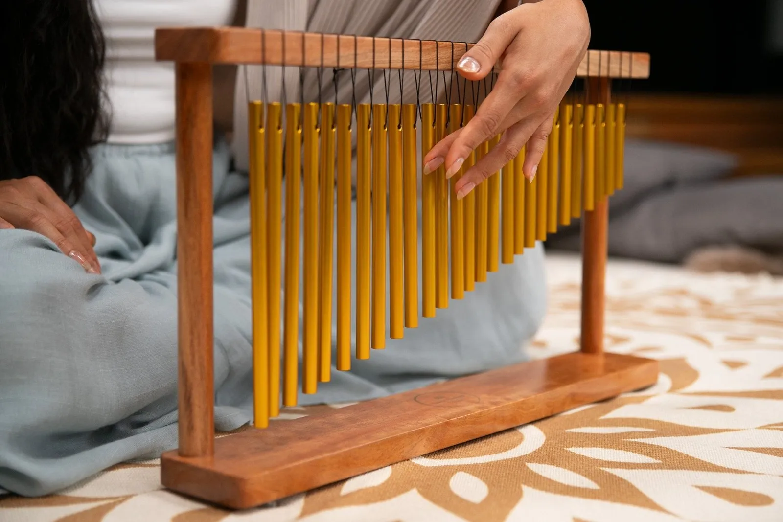 Table Golden Pro Chimes 27 Notes for Sound Baths