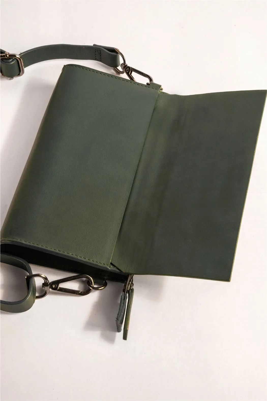 Tanned   I   Essential Pouchette  Thick Strap      TO/EP-DG2  I Leather Bag