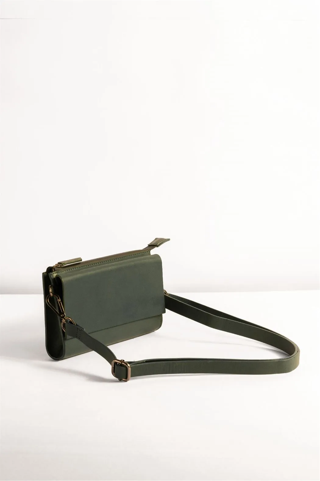 Tanned   I   Essential Pouchette  Thick Strap      TO/EP-DG2  I Leather Bag