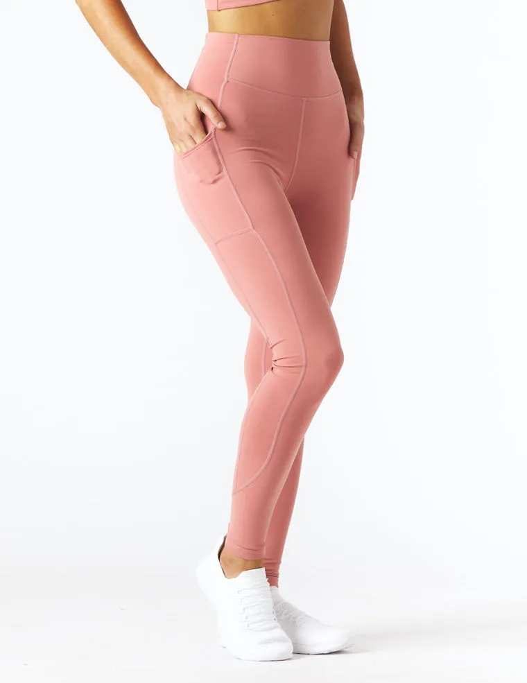 Taper Legging: Clay