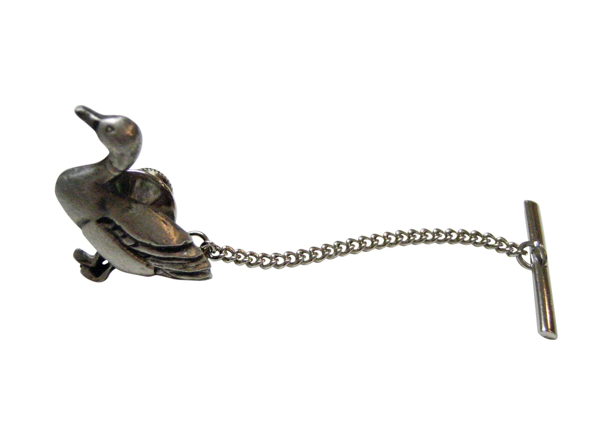 Textured Duck Bird Tie Tack