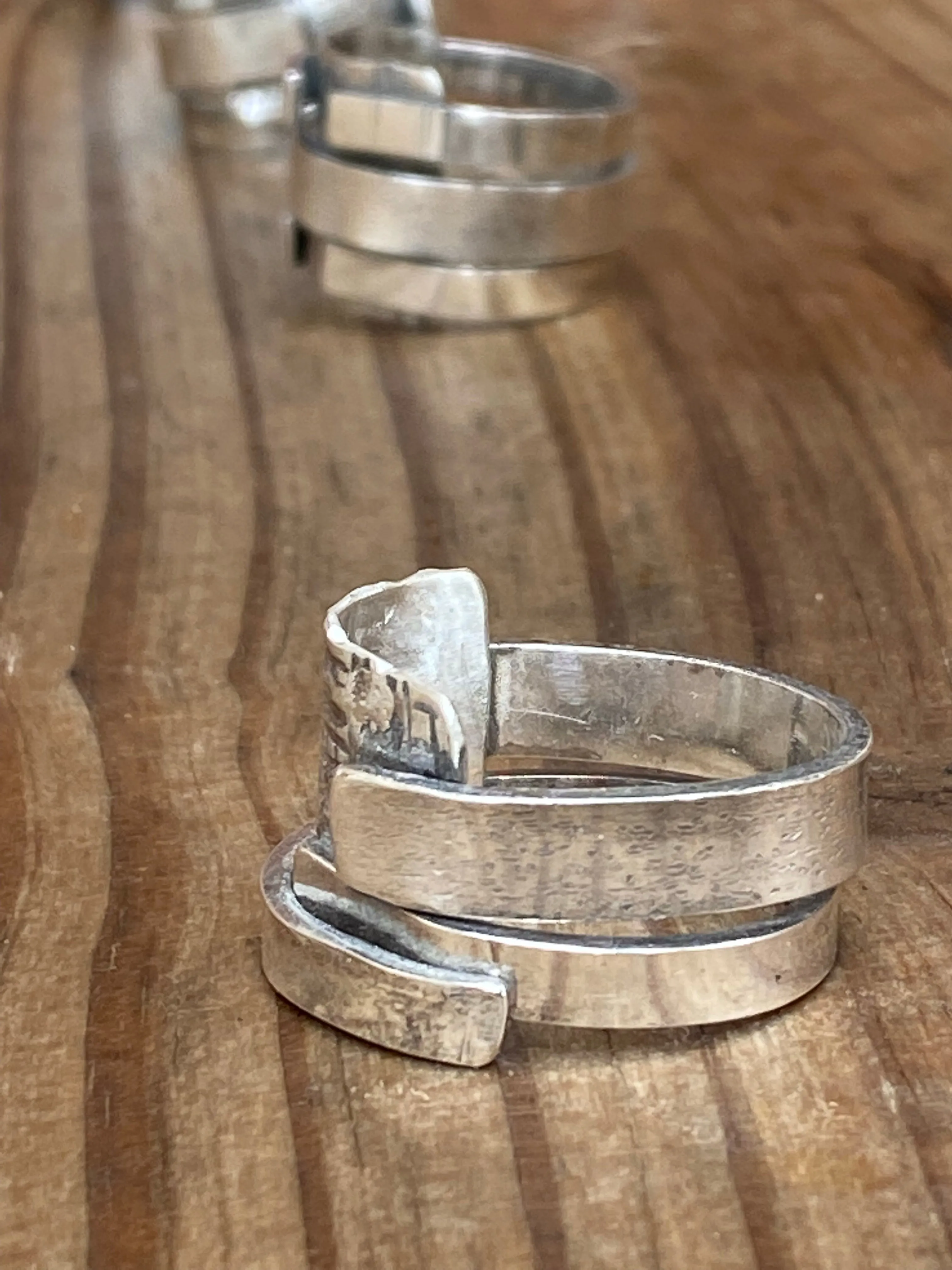 Textured Love Ring 7