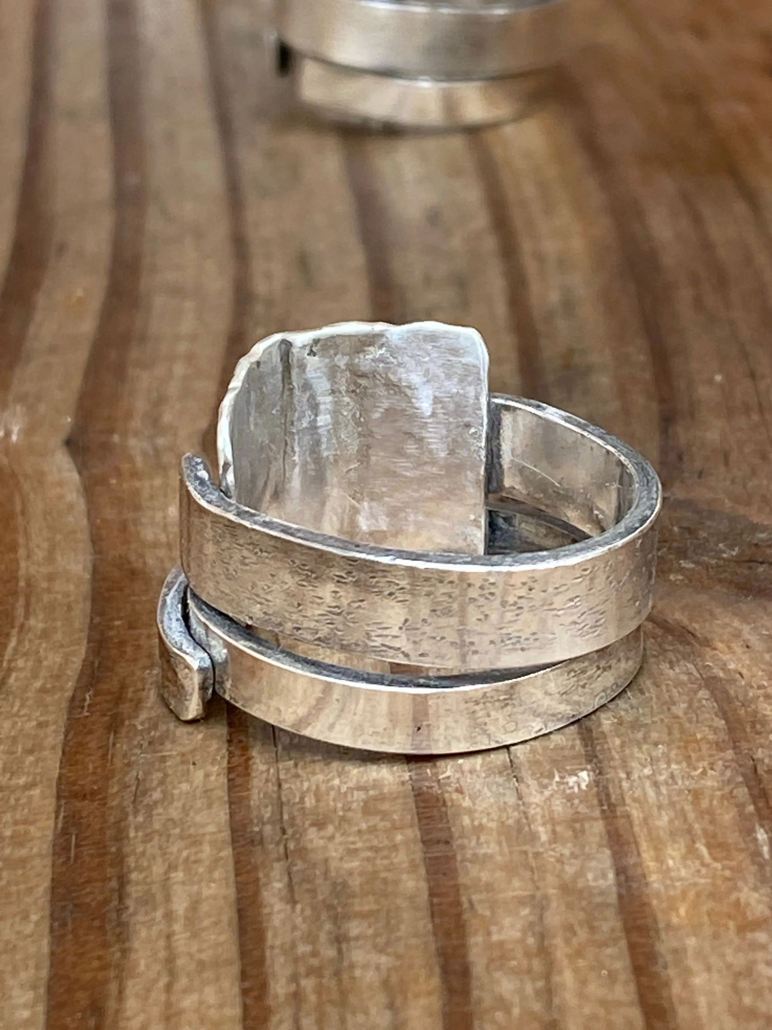 Textured Love Ring 7