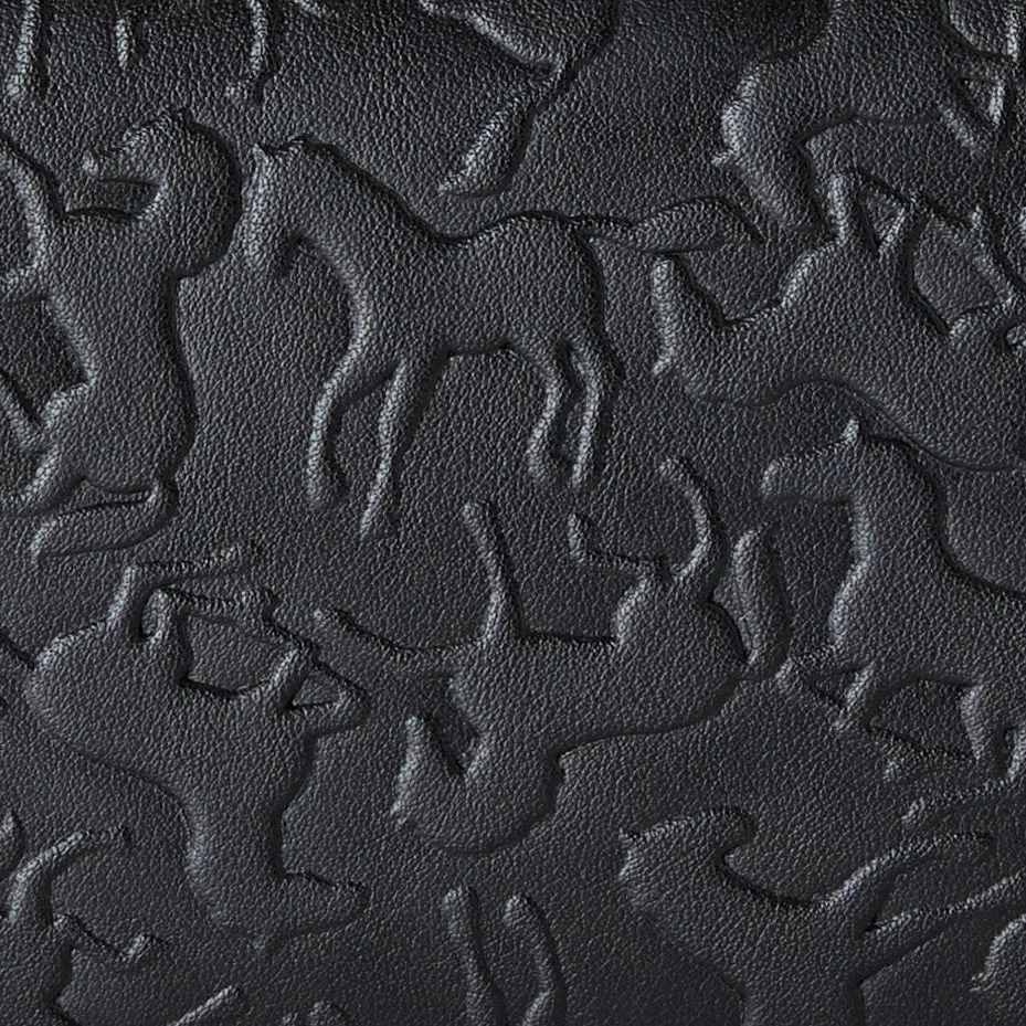 Textured Zipper Wallet