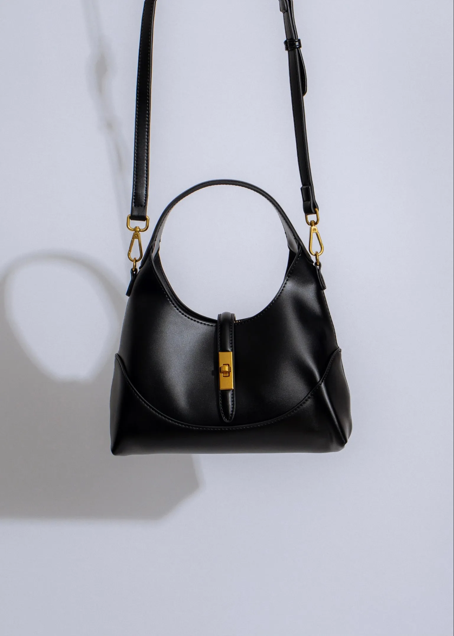 The Luxe Crescent Black