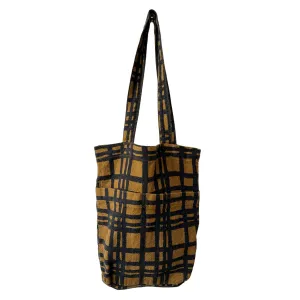 The Petite Tote - Darby - Midnight - Raw Sienna